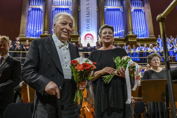 Dvořákova Praha 2019 - Gerhild Romberger a Zubin Mehta