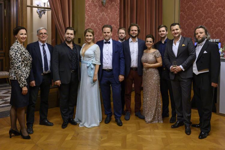 Dvořákova Praha 2019 - Dana Burešová, David Beveridge, Richard Samek, Kateřina Kněžíková, Jan Simon, Lukáš Vasilek, Tomáš Brauner, Jana Sibera, Roman Hoza, Josef Moravec a Jozef Benci 