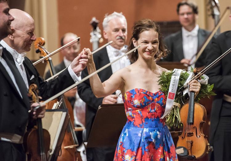Hilary Hahn a Jiří Bělohlávek