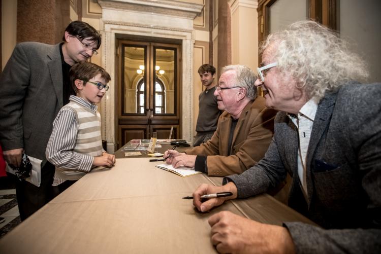Autogramiáda: Jiří Lábus a Jan Jiráň