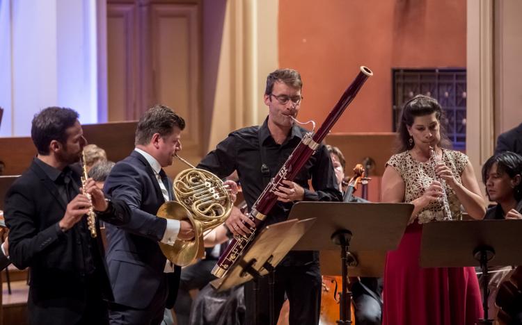 Walter Auer, Radek Baborák, Bence Bogányi, Clara Dent