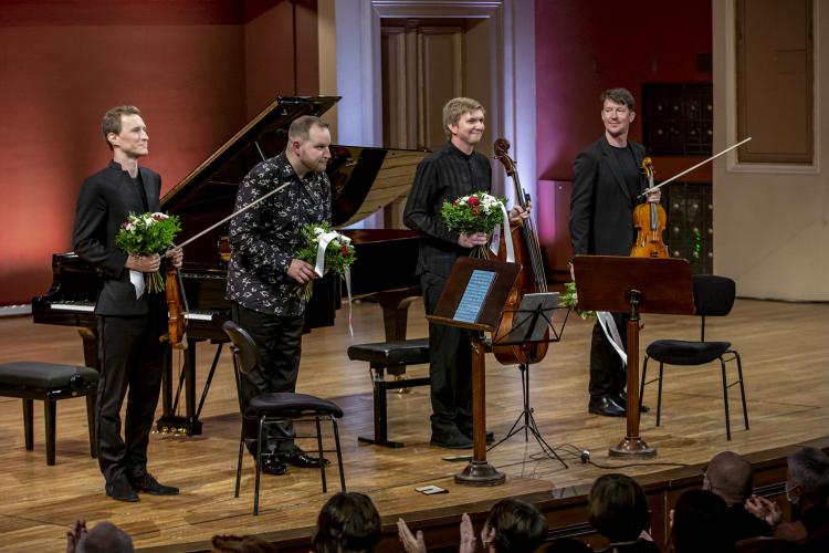 Dvořákova Praha 2020 - Josef Špaček, Lukáš Vondráček, Tomáš Jamník a Pavel Nikl