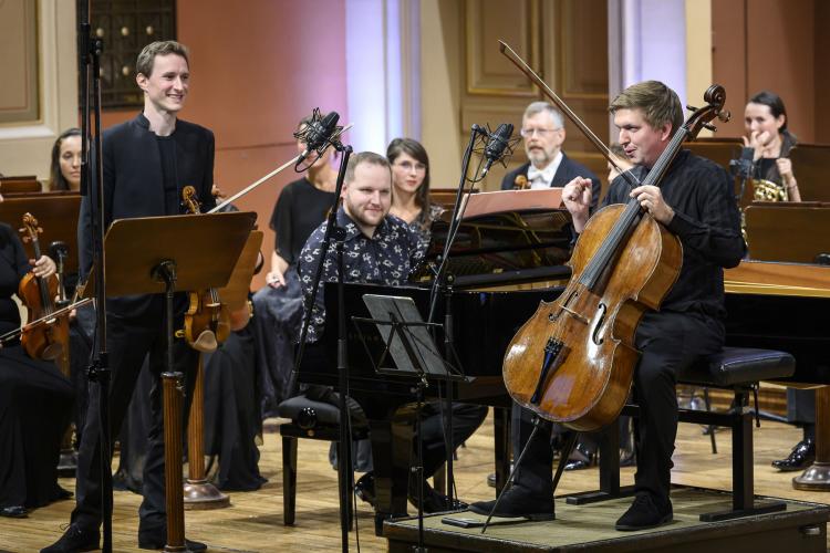 Dvořákova Praha 2020 - Josef Špaček, Lukáš Vondráček a Tomáš Jamník