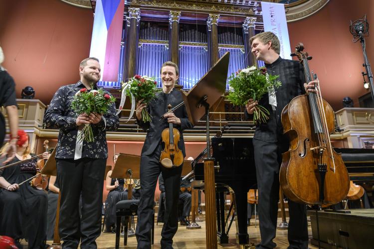 Dvořákova Praha 2020 - Lukáš Vondráček, Josef Špaček a Tomáš Jamník