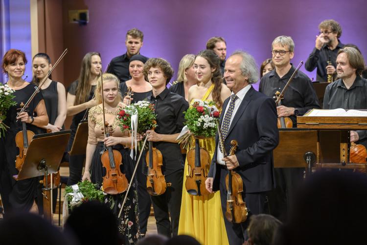 Dvořákova Praha 2020 - Marie Hasoňová, Matteo Hager, Eliška Kukalová a Václav Hudeček