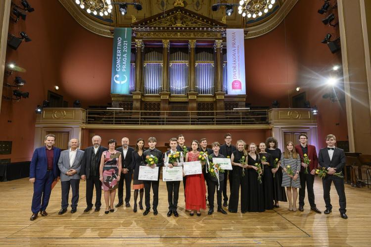 Dvořákova Praha 2021 - 18/9/2021 – Concertino Praga 2021 – finálový soutěžní koncert, kategorie sólová hra