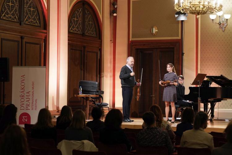 Dvořákova Praha 2021 - 16/9/2021 – Dmitry Sitkovetsky - Masterclass