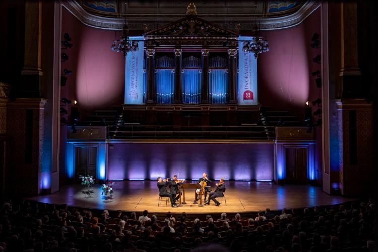 Dvořákova Praha 2022 – komorní koncert 20/9/2022 věnovaný mecenášům – Jerusalem Quartet