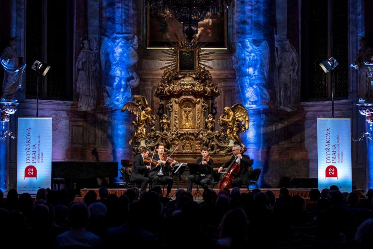 Dvořákova Praha 2022 – koncert 16/9/2022 – Bennewitzovo kvarteto