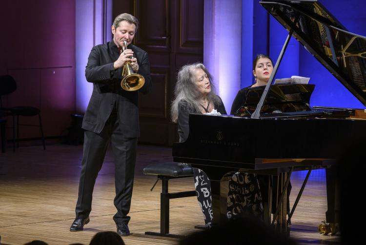 Dvořákova Praha 2022 – koncert 24/9/2022 – M. Argerich, M. Meerovitch, S. Nakariakov