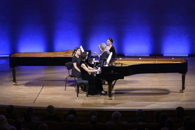 Dvořákova Praha 2022 – koncert 24/9/2022 – M. Argerich, M. Meerovitch, S. Nakariakov