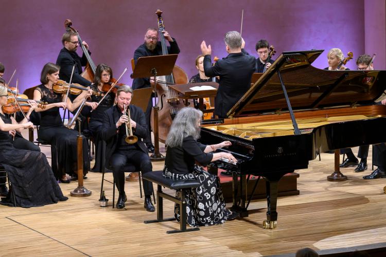 Dvořákova Praha 2022 – koncert 24/9/2022 – M. Argerich, M. Meerovitch, S. Nakariakov