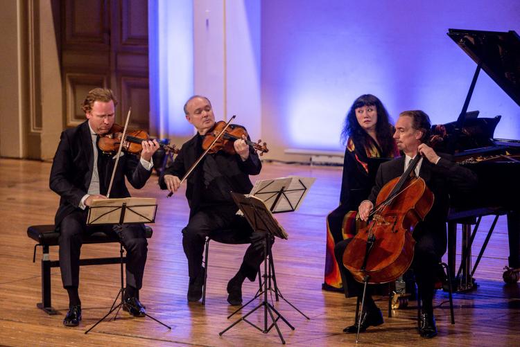 Daniel Hope, Paul Neubauer, Wu Han a David Finckel