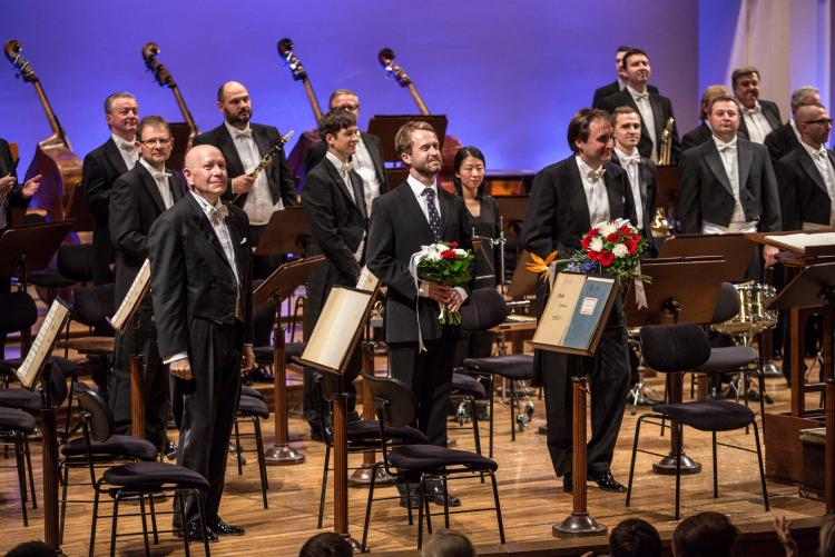 Česká filharmonie, Jiří Bělohlávek, Lukáš Vasilek a Svatopluk Sem