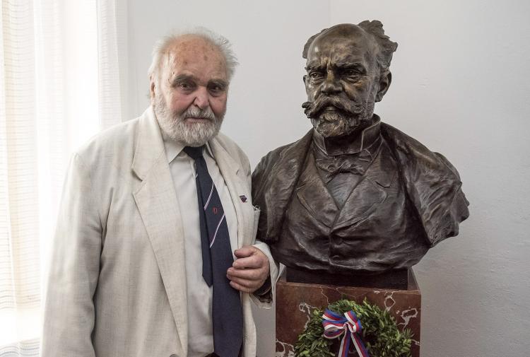 Antonín Dvořák III. with hig grandfather