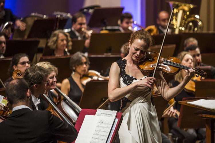 Philharmonia Orchestra London, Christoph von Dohnányi and Carolin Widmann