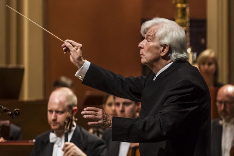 Philharmonia Orchestra London, Christoph von Dohnányi and Carolin Widmann