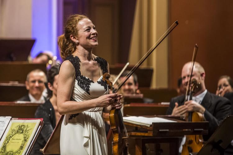 Philharmonia Orchestra London, Christoph von Dohnányi and Carolin Widmann