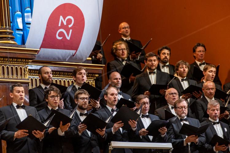 Dvořákova Praha 2023 - koncert 14/9/2023 - Česká filharmonie, S. Oramo, PFS, L. Vasilek, A. Komsi, Ch. Senn