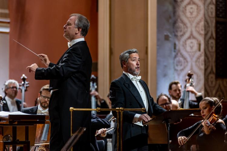 Dvořákova Praha 2023 - koncert 14/9/2023 - Česká filharmonie, S. Oramo, PFS, L. Vasilek, A. Komsi, Ch. Senn