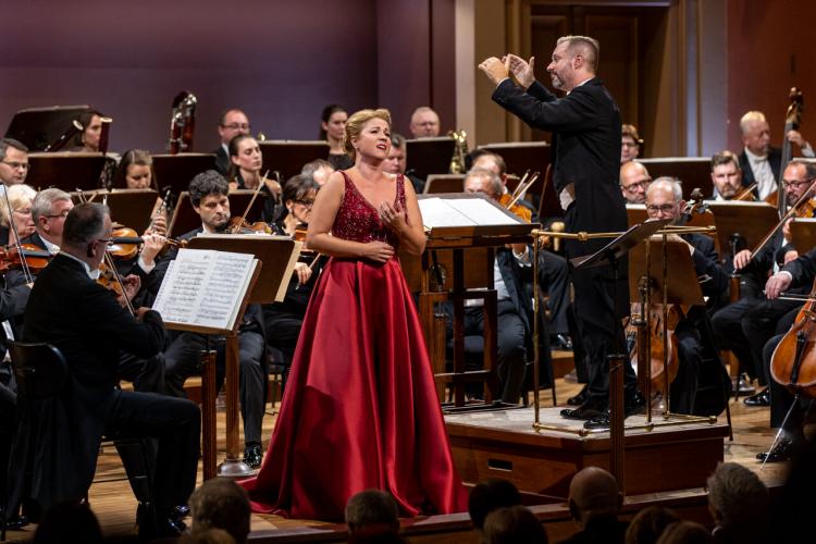 Dvořákova Praha 2023 - koncert 18/9/2023 - Orchestr Národního divadla, R. Jindra, K. Kněžíková, A. Plachetka
