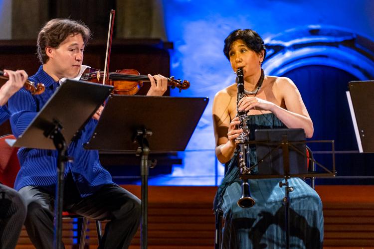 Dvořákova Praha 2023 - koncert 24/9/2023 - Schumann Quartet, Sharon Kam