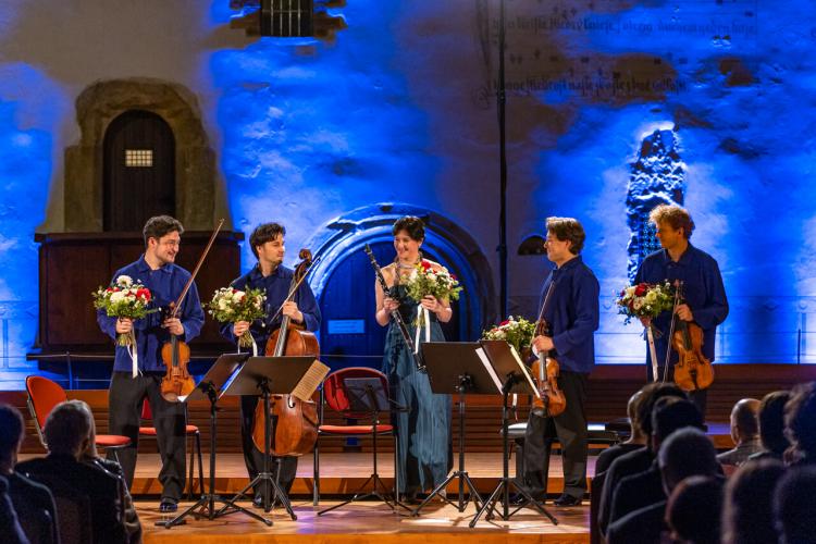Dvořákova Praha 2023 - koncert 24/9/2023 - Schumann Quartet, Sharon Kam