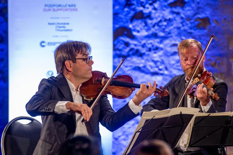 Dvořákova Praha 2023 - koncert 22/9/2023 - Zemlinského kvarteto, V. Bukač