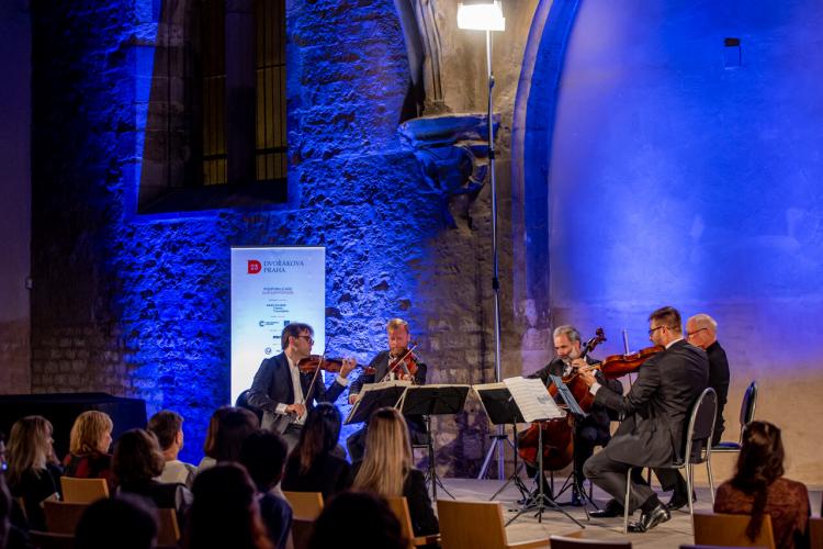 Dvořákova Praha 2023 - koncert 22/9/2023 - Zemlinského kvarteto, V. Bukač