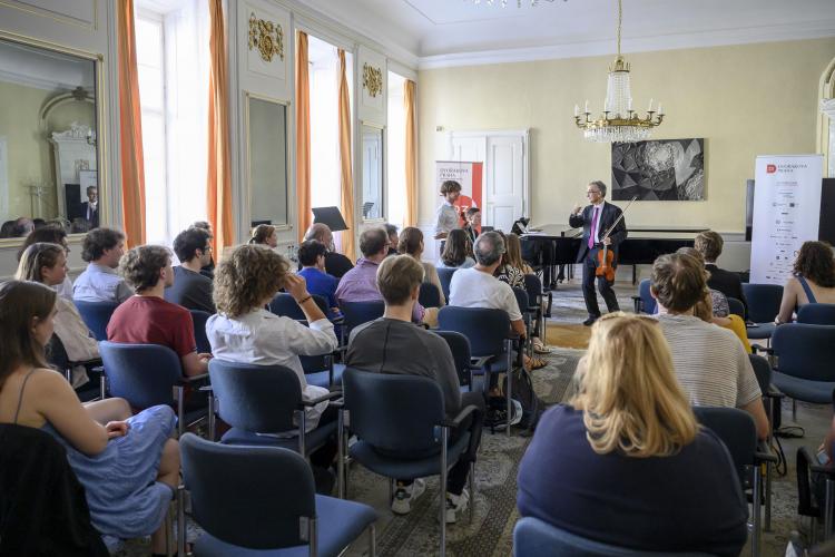 Dvořákova Praha 2023 – Masterclass 8/9/2023 – Gil Shaham