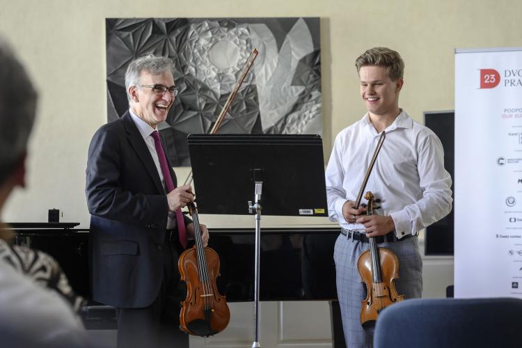 Dvořákova Praha 2023 – Masterclass 8/9/2023 – Gil Shaham