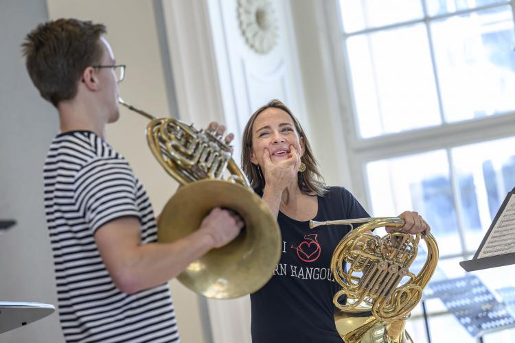 Dvořákova Praha 2023 – Masterclass 14/9/2023 – Sarah Willis