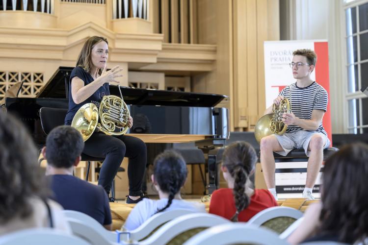 Dvořákova Praha 2023 – Masterclass 14/9/2023 – Sarah Willis