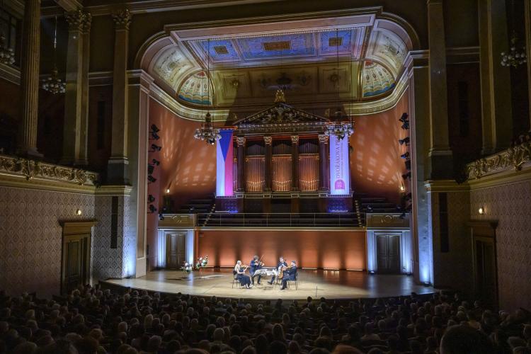 Dvořákova Praha 2023 - koncert 9/9/2023 - Pavel Haas Quartet, A. Kobekina