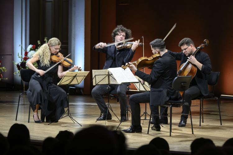 Dvořákova Praha 2023 - koncert 9/9/2023 - Pavel Haas Quartet, A. Kobekina