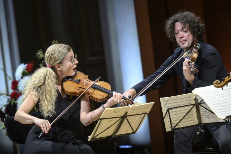 Dvořákova Praha 2023 - koncert 9/9/2023 - Pavel Haas Quartet, A. Kobekina