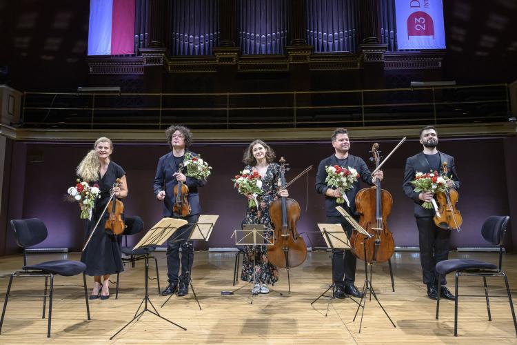 Dvořákova Praha 2023 - koncert 9/9/2023 - Pavel Haas Quartet, A. Kobekina