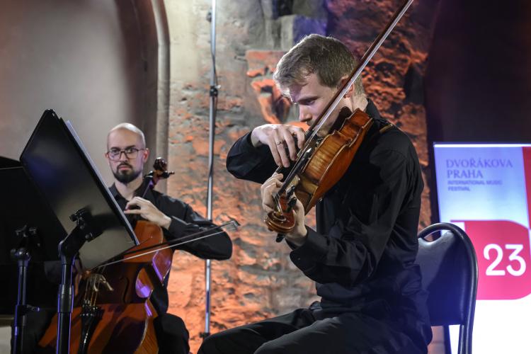 Dvořákova Praha 2023 - koncert 12/9/2023 - Sedláčkovo kvarteto, M. Zukal