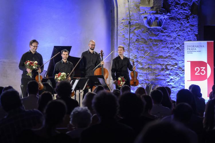 Dvořákova Praha 2023 - koncert 12/9/2023 - Sedláčkovo kvarteto, M. Zukal