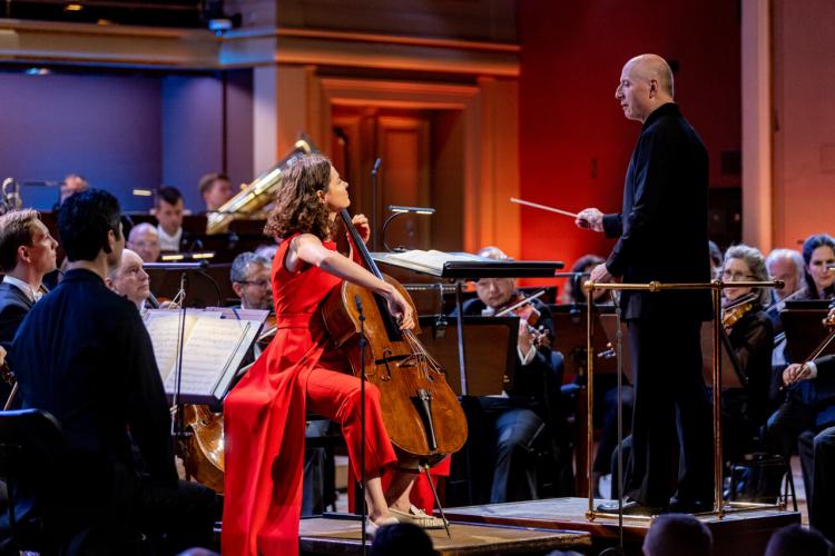 Dvořákova Praha 2023 - koncert 7/9/2023 - Tonhalle-Orchester Zürich, P. Järvi, A. Kobekina