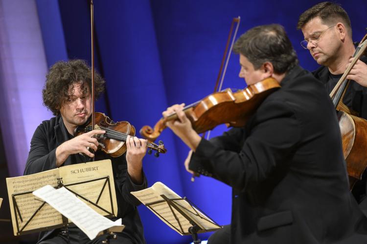 Dvořákova Praha 2022 – koncert 12/9/2022 – zahájení Komorní řady festivalu – Pavel Haas Quartet s violistou Karlem Untermüllerem