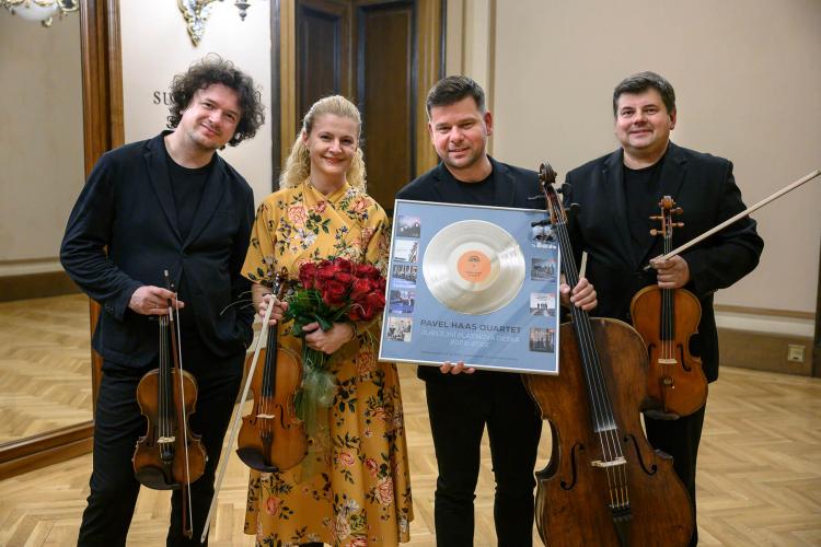 Dvořákova Praha 2022 – koncert 12/9/2022 – zahájení Komorní řady festivalu – Pavel Haas Quartet s violistou Karlem Untermüllerem