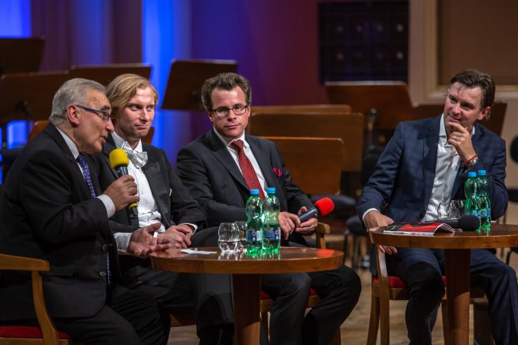 Dvořákova Praha 2019 - Jiří Vejvoda, Ivo Kahánek, Jakub Hrůša a Tomáš Netopil